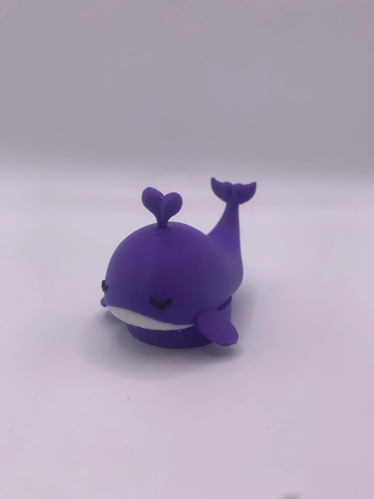 Figura Whalien personalizada impresa en 3D para fan project