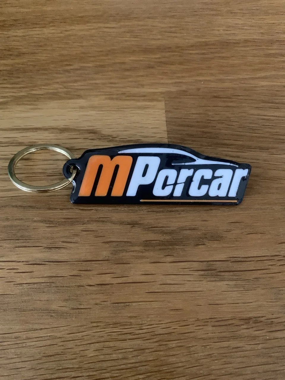 Llavero personalizado con logotipo de marca impreso en 3D