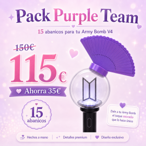 Pack 15 toppers "Abanico"