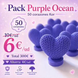 Pack Purple Ocean (50 Kor)