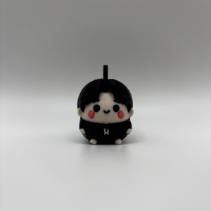 Figura Mochi Conejo impresa en 3D, personaje decorativo de diseño original de Obrador3D