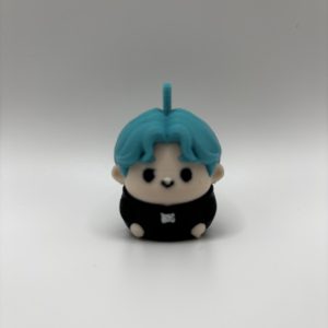 Figura Mochi Gatito impresa en 3D, personaje decorativo de diseño original de Obrador3D